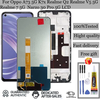 Màn Hình lcd Cảm Ứng Thay Thế Cho oppo a73 5g k7x realme q2 realme v5 realme 7 5g narzo 30 pro