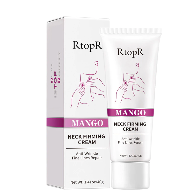 Kem Dưỡng Da Cổ RtopR mango neck firming cream 40ml Làm mờ nếp nhăn ở cổ, căng và nâng da cổ, chăm sóc cổ