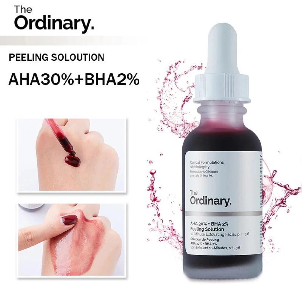 Tinh Chất Peel da The Ordinary AHA 30%+BHA 2% Peeling Solution 30ml