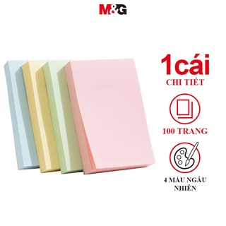 Bộ M & G 100 PC 76 * 51mm 4 màu ghi chú