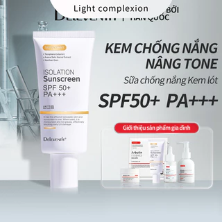 Kem Chống Nắng spf 50 + pa + + + Làm Trắng Da Thoáng Khí 50g