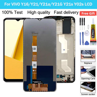 Chính Hãng Dành Cho VIVO Y12S Y16 / Y21a / Y21G Y21s Y02s Màn Hình LCD Bộ Số Hóa Màn Hình Cảm Ứng Lắp Ráp Màn Hình Hiển Thị Số Hóa Cảm Ứng