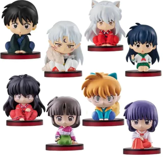 Anime Inuyasha PVC Nhân Vật Hành Động Sesshoumaru Higurashi Kagome Kikyou Nhân Vật Hành Động Hoạt Hình Búp Bê Đồ Chơi