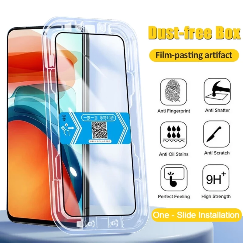 Kính Cường lực Full Màn Cho Xiaomi Mi 13 9T 10T 11T 12T POCO F2 F3 F5 X3 X4 X5 Redmi Note 7 8 9 10 10S 11 11S 12 12S 13 Pro 5G 9A 9C 10C 10A 12C