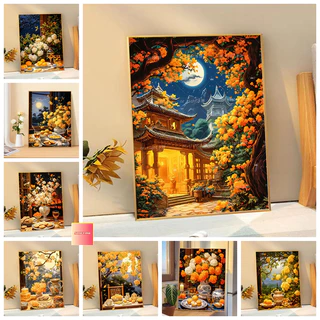 Nong Yang-30*40cm/40*50cm-Tranh Sơn Dầu Trang Trí Tự Làm Hình Phong Cảnh-tranh số hóa--tranh tô màu số hoá--tranh số hoá theo yêu cầu--tranh tô màu theo số--tranh tô màu theo số cô gái--tranh số hóa cặp đôi  --tranh tô theo màu-