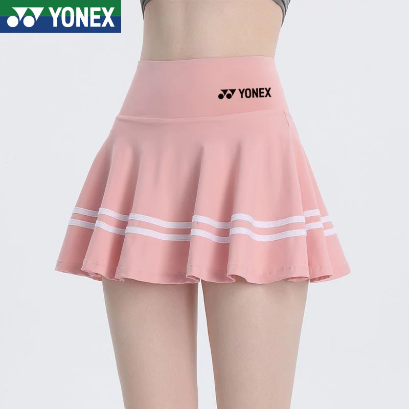 Chân Váy tennis Xếp Ly Lưng Cao Chống Chói Hai Mảnh Thích Hợp Chạy Bộ Tập yoga Thể Thao Ngoài Trời
