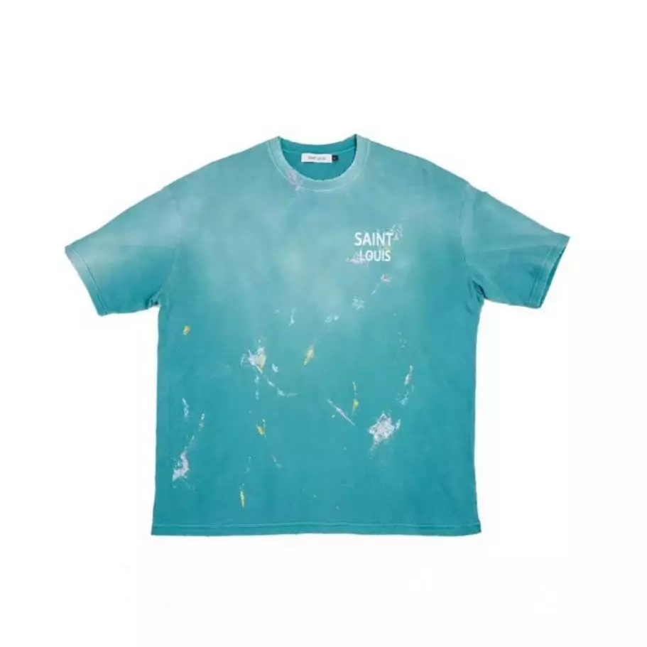 Áo Thun Cotton Nguyên Chất Ngắn Tay In Chữ Graffiti Thời Trang Unisex Cá Tính 6322