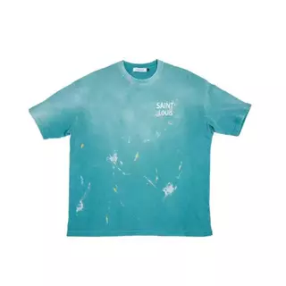 Áo Thun Cotton Nguyên Chất Ngắn Tay In Chữ Graffiti Thời Trang Unisex Cá Tính 6322