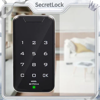 [Hàng Sẵn] Khóa tủ mật khẩu điện tử màn hình cảm ứng cho Tủ quần áo tủ nội thất【SecretLock】