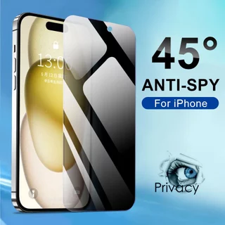 Kính Cường Lực Chống Nhìn Trộm Cho iPhone 15 Pro Max 15 Plus 14 13 12 11 Pro Max XR X XS MAX 14 6 6S 7 8 Plus SE 13 12 mini Miếng dán màn hình