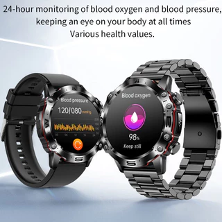 Màn hình đồng hồ thông minh ET482 Di chuyển ECG Theo dõi sức khỏe Cuộc gọi Bluetooth SOS Thể thao ngoài trời Đồng hồ thông minh nam