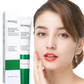 Kem loại bỏ mụn axit salicylic Giảm Mụn Đầu Đen Và Mụn Trứng Cá  20g nhanh chóng loại bỏ mụn bọc