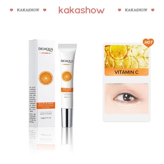 kakashow Kem Dưỡng Da Mắt Vitamin C Xóa Mờ Quầng Thâm / Bọng Mắt Chống Nếp Nhăn Làm Săn Chắc Và 20g Làm Trắng Dưỡng Ẩm Chống Nếp Nhăn