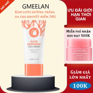 Kem Làm sáng da gmeelan cream 30g SPA20 Kem làm trắng da  WHITENING LAZY CREAM Làm trắng da Cân bằng màu da Ẩm Làm Trắng