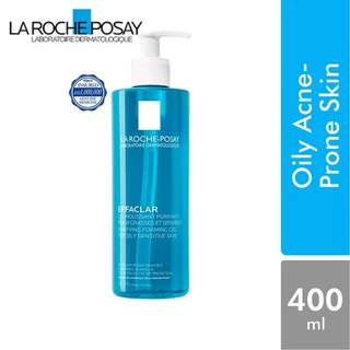 Sữa Rửa Mặt La Roche-Posay 400ml Dạng Gel Hỗ trợ giảm mụn Kiềm Dầu Làm Sạch Sâu Lỗ Chân Lông