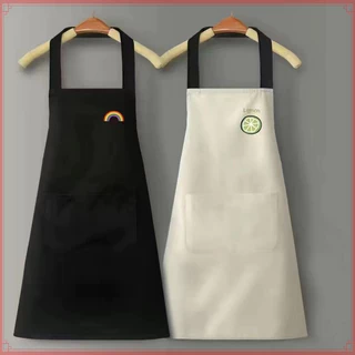 Tạp dề cổ treo phong cách Nhật Bản có túi lớn – Không tay, không thấm nước, chống dầu để sử dụng trong nhà bếp chuyên nghiệp và hơn thế nữa – Sẵn sàng giao hàng ngay