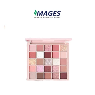 Bảng phấn mắt K'APEINE, phấn mắt nội địa trung 25 ô makeup tông cam hồng đào C5