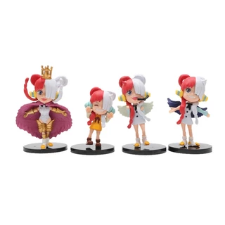 Set 4 Mô Hình Nhân Vật Phim One Piece 9-11cm Chân Thật