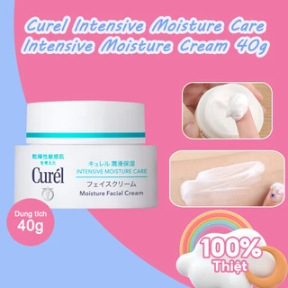CHÍNH HÃNG✨ Curel Intensive Moisture Care Intensive Moisture Cream 40g Cấp Ẩm Chuyên Sâu - Kem Dưỡng Da