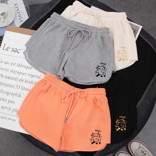 Quần Short Thể Thao Lưng Cao Dáng Rộng Chất Liệu cotton Phong Cách Hàn Quốc Thời Trang Mùa Hè Cho Bé Trai Và Gái