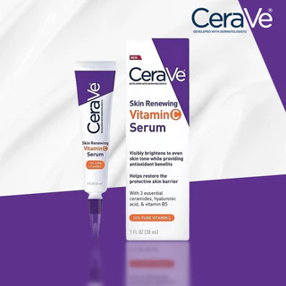 CERAVE Serum Vitamin C Hyaluronic Acid Làm Sáng Da 30ml