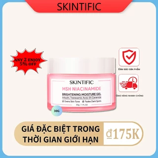 Gel Kem dưỡng ẩm làm sáng da skintific msh 5% niacinamide 30g