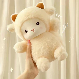 Thú Nhồi Bông Hình Lạc Đà alpaca Siêu Dễ Thương 25cm