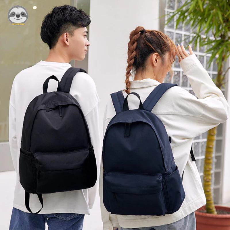 [Hàng có sẵn] Phong cách Muji Nhật Bản / Ba lô đơn giản / Túi đi học nam nữ / Túi thông thường dung tích lớn / Túi máy tính phù hợp / Ba lô du lịch