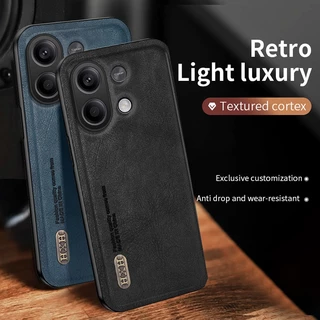 Ốp Điện Thoại Da Nhám Phong Cách Doanh Nhân Sang Trọng Cho Xiaomi Redmi Note 13 4G Note13 Pro + 5G Pro Plus