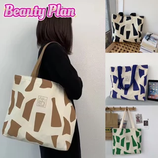 🤗Túi tote túi vải canvas phong cách Hàn quốc, có khóa miệng ngăn phụ bên trong thời trang