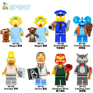 Mô Hình Đồ Chơi Nhân Vật Hoạt Hình Gia Đình Simpsons SP1017
