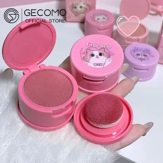 Phấn Má Hồng Dạng Cushion GECOMO Kèm Gương Soi Mini Chống Thấm Nước