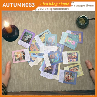 Autumn063 Hoa văn độc đáo Thẻ bói toán số phận Tương lai kể về bộ bài Tarot Trò chơi hội đồng tiệc tùng