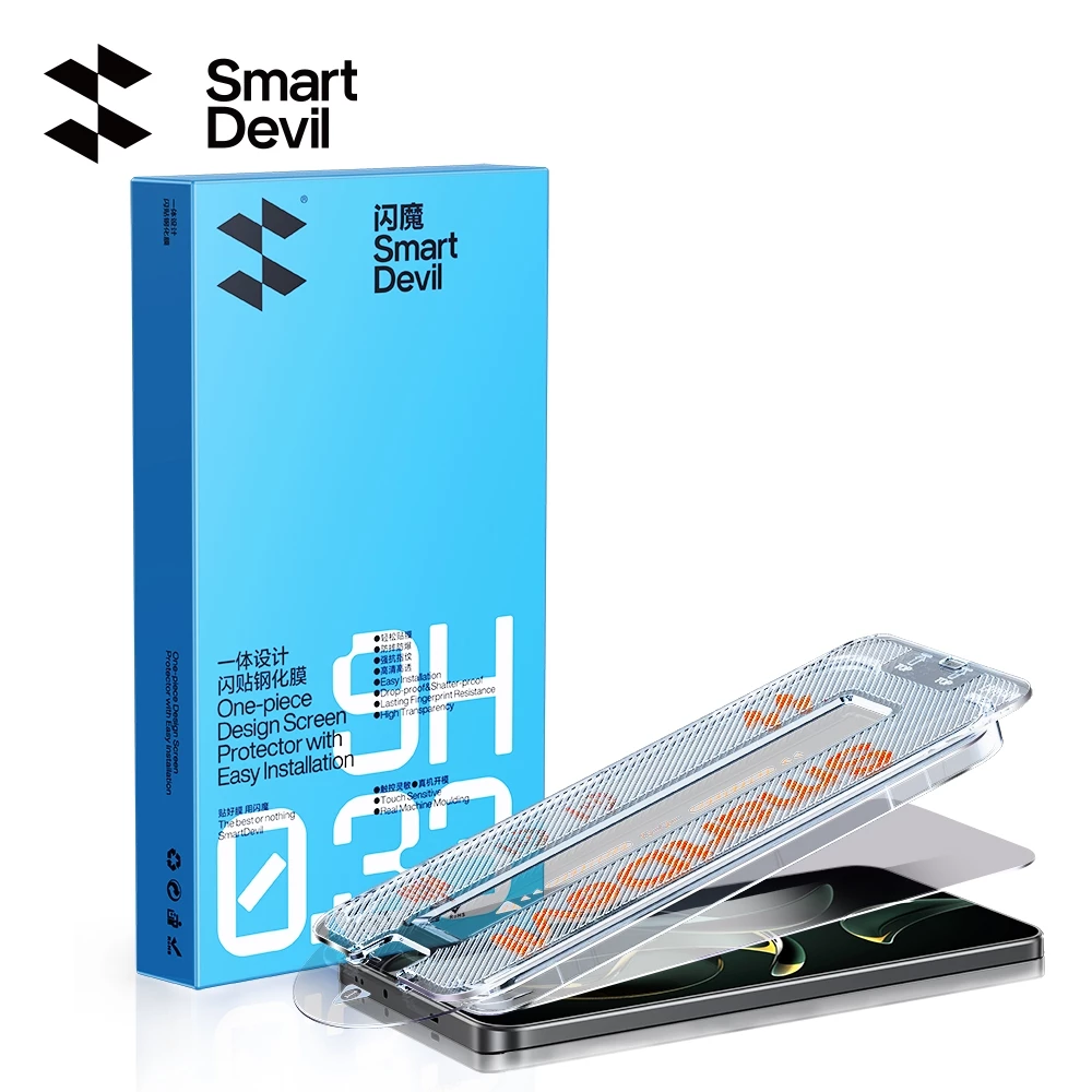 SmartDevil Lắp Đặt Nhanh Kính Cường Lực Cho Xiaomi 15T / 15T Pro / 14 / 15 / 13T / 13T Pro / Redmi K60 Ultra / 12T / 12T Pro / 14T