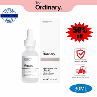 Serum THE ORDINARY Tinh Chất Niacinamide 10% +Zinc 1% 30ml Chất Lượng Cao giảm mụn giảm thâm, Giúp Cân Bằng Bã Nhờn Làm Sáng Da Thu Nhỏ Lỗ Chân Lông