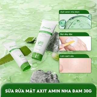 CODE Aloe vera axit amin kiểm soát dầu sữa rửa mặt sữa rửa mặt làm sạch sâu 30g