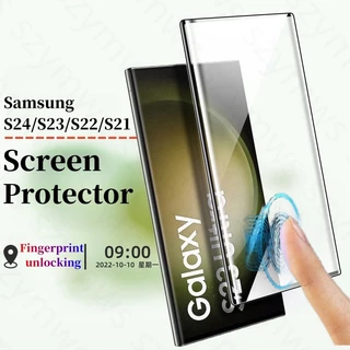 Kính Cường Lực Siêu Mỏng 0.18MM Cho Samsung Galaxy S24 Ultra S24 S23 S22 S21 Plus S24 + / S23 + / S22 + / S21