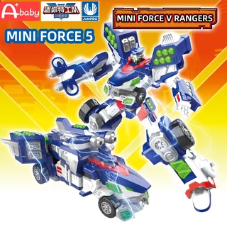 Mini Force V Rangers Đồ Chơi Robot Biến Hình Mini Force V Rangers Chính Hãng Cho Bé