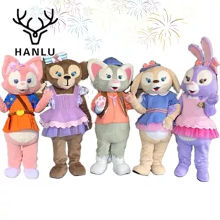 Trang Phục Chơi Đóng Vai HANLU Cho Lina Belle, Gấu Daffy Bear, và Stellaris, hiệu suất họp hàng năm, sự kiện thương mại, vui vẻ và vui vẻ