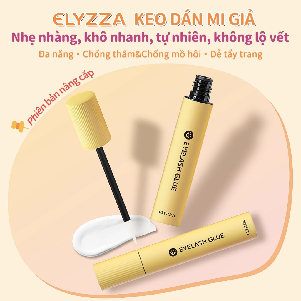 Keo Dán Mi Giả ELYZZA - Trong Suốt, Siêu Chắc, Không Cao Su, Thích Hợp Mắt Nhạy Cảm, Không Thấm Nước