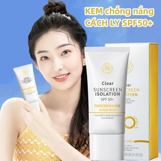 Chống Nắng Hàng  Kem Chống Nắng Dưỡng Da Kiềm Dầu Chống UV Kem Chống Nắng Nâng SPF50+