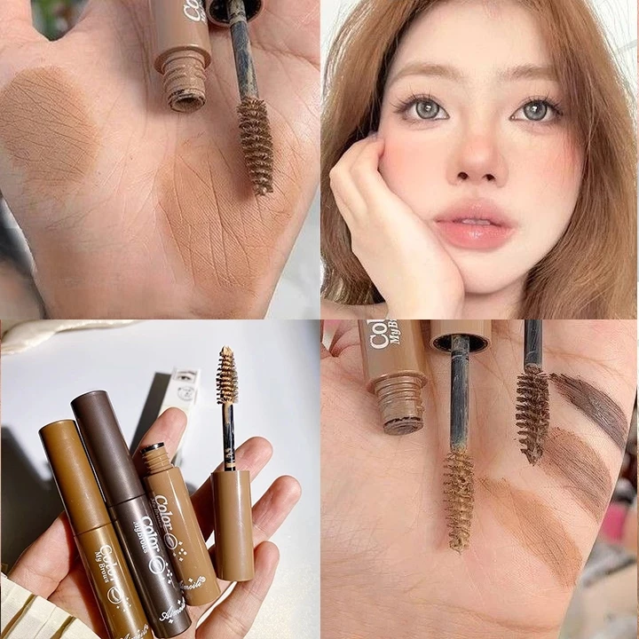 Mascara 3D Chống Thấm Nước Không Phai Màu Nâu Đậm Tự Nhiên 3 Màu Tùy Chọn Bút Chì Kẻ Lông Mày Tự Nhiên Chống Thấm Nước Không Nhòe Lâu Trôi Cho Nữ