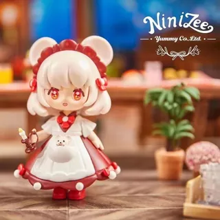 Chính Hãng Ninizee Ninizee Delicious Company Cherry Season Blind Box Cô Gái Dễ Thương Trang Trí Búp Bê Quà Tặng