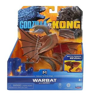 Monsterverse - Godzilla vs. Kong - Warbat Figure With Osprey Monsterverse - Godzilla vs. Kong - Hình Warbat với Osprey