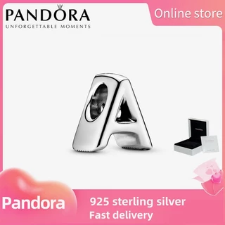 Pandora bạc S925 đích thực 100% [797473] Quyến rũ bảng chữ cái Letter S