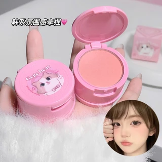 Gege bear Blush Cream Blusher Gel Cream Chống Thấm Nước Eye Shadow FaceWomen Face Lasting Velvet Mousse Blush Facial Blush makeup NO. Gx2009