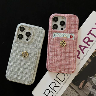 The new woven leather shell is suitable for iPhone 11 12 13 14 15 Pro max slot wallet back cover x xs max xr 7 8plus