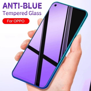 Kính Cường Lực Full Màn Chống Tia Sáng Xanh Cho OPPO F9 F11 A5S A12 A15 A15S A16 A16K A16E A31 A33 A52 A53 A54 A55 A57 A74 A76 A77 A91 A92 A93 A94 A95 A96 A5 A9 2020 Reno 3 4 4F 5 5F 6 7 8 Pro