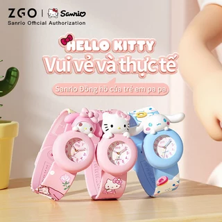 【4 Day Guaranteed Deliver】Đồng Hồ Trẻ em ZGO x Sanrio Hello Kitty Melody Co-Branded Hình Tròn Dễ Thương 307