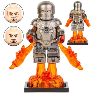 Mô Hình lego iron man mk1 iron man mark 1 Trong Suốt Độc Đáo